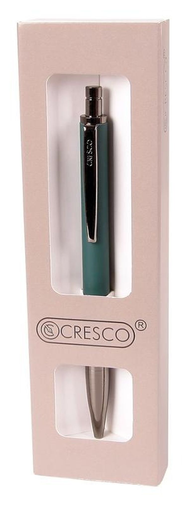 Cresco, długopis Winner tytan, w etui mix