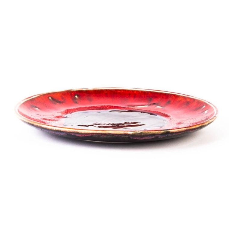 Crusta, talerz obiadowy handmade, Crusta, Ø 25 cm