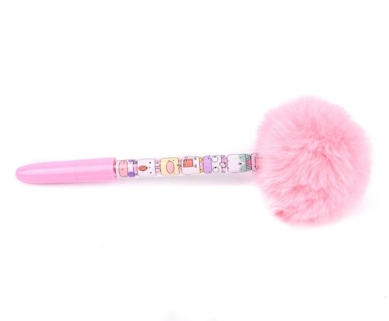 Cubie Squad, długopis, z pomponem