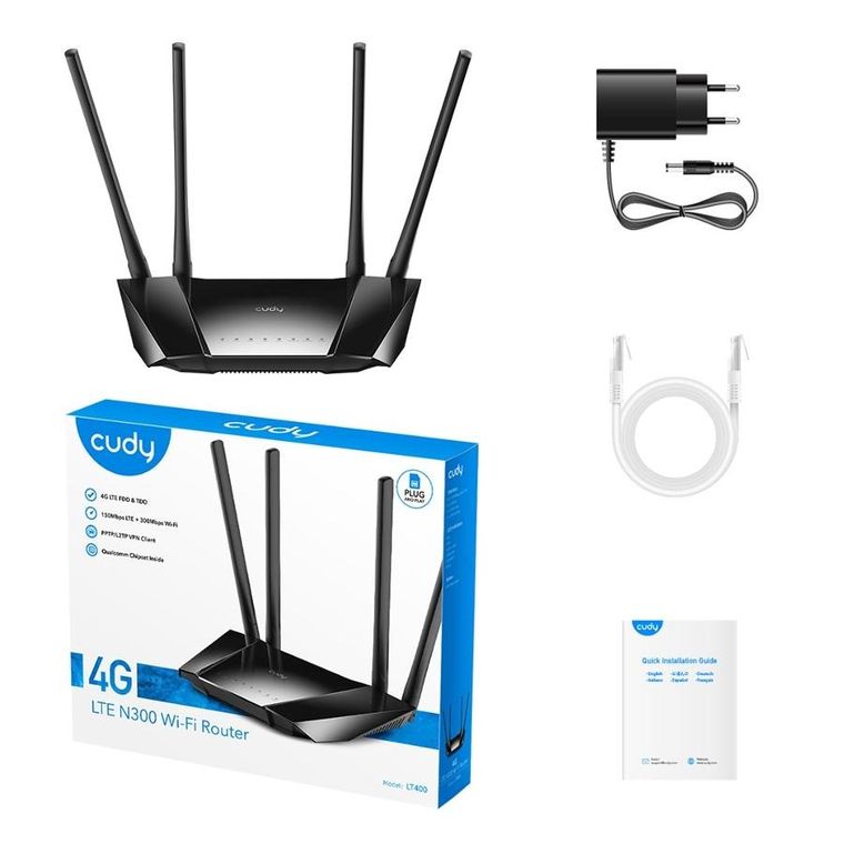 Cudy, LT400 EU, router