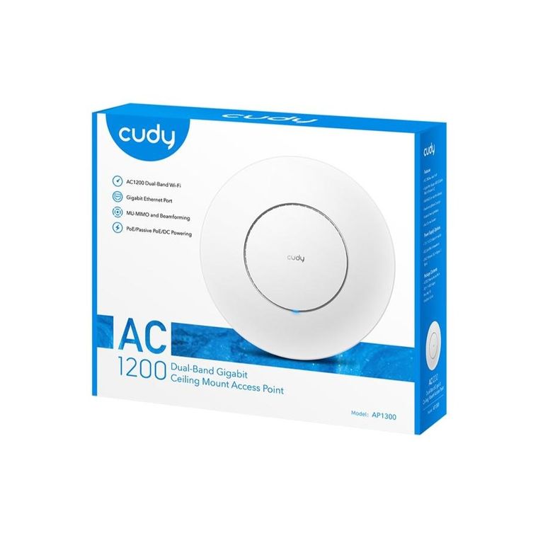 Cudy, punkt dostępowy, AP1300, AC1200 Dual Band Wi-Fi 1xGigabit Mesh
