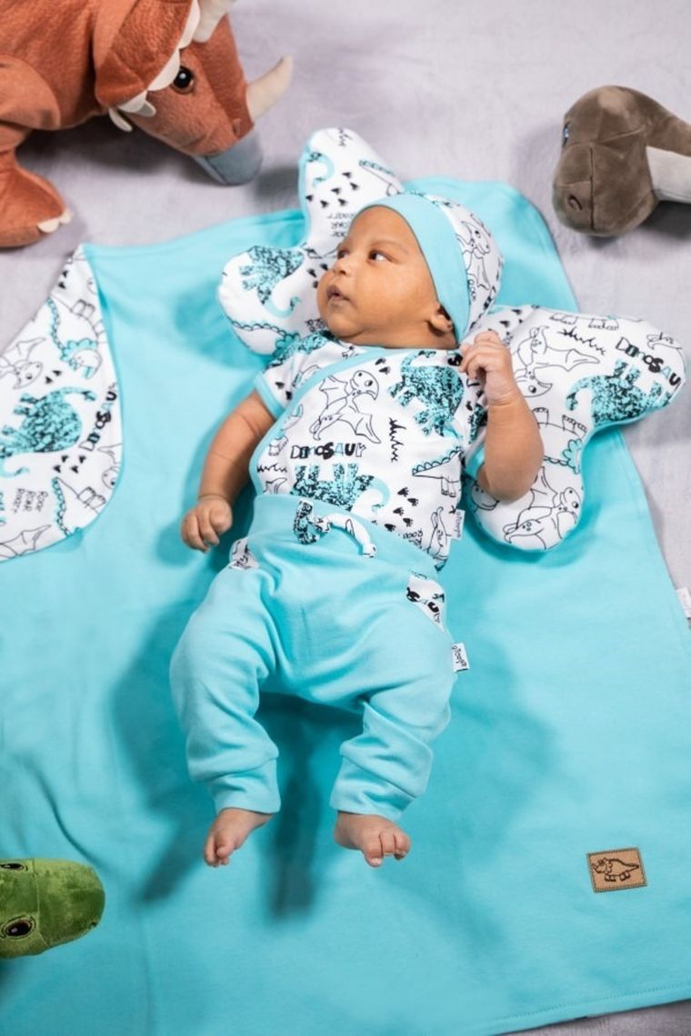 Czapka chłopięca, mix, dinozaury, Nicol