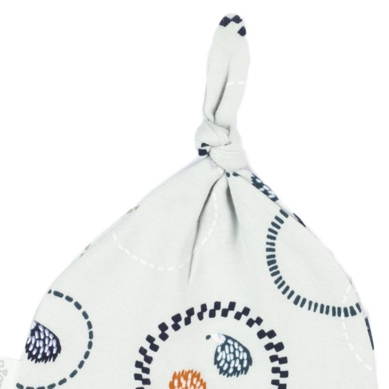 Czapka chłopięca, szara, leśne zwierzęta, Nicol