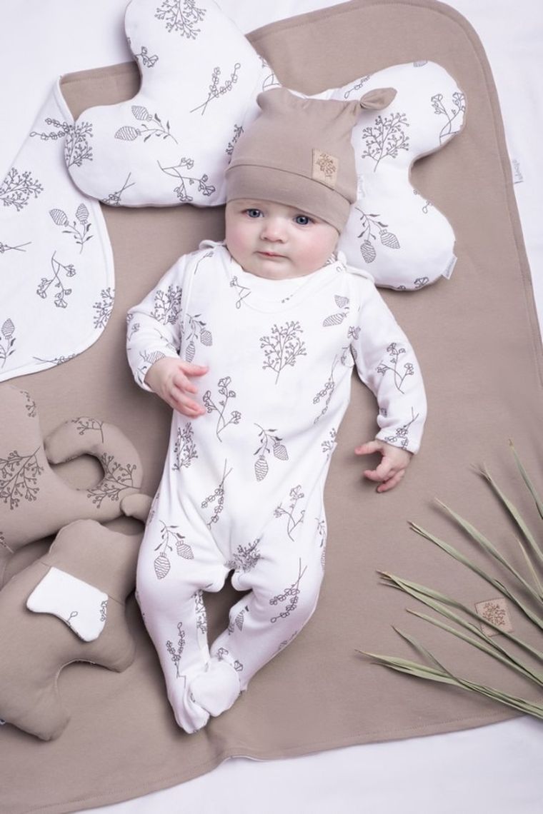 Czapka dziewczęca, beżowa, Nicol