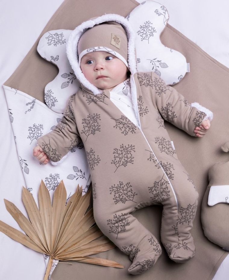 Czapka dziewczęca, beżowa, Nicol