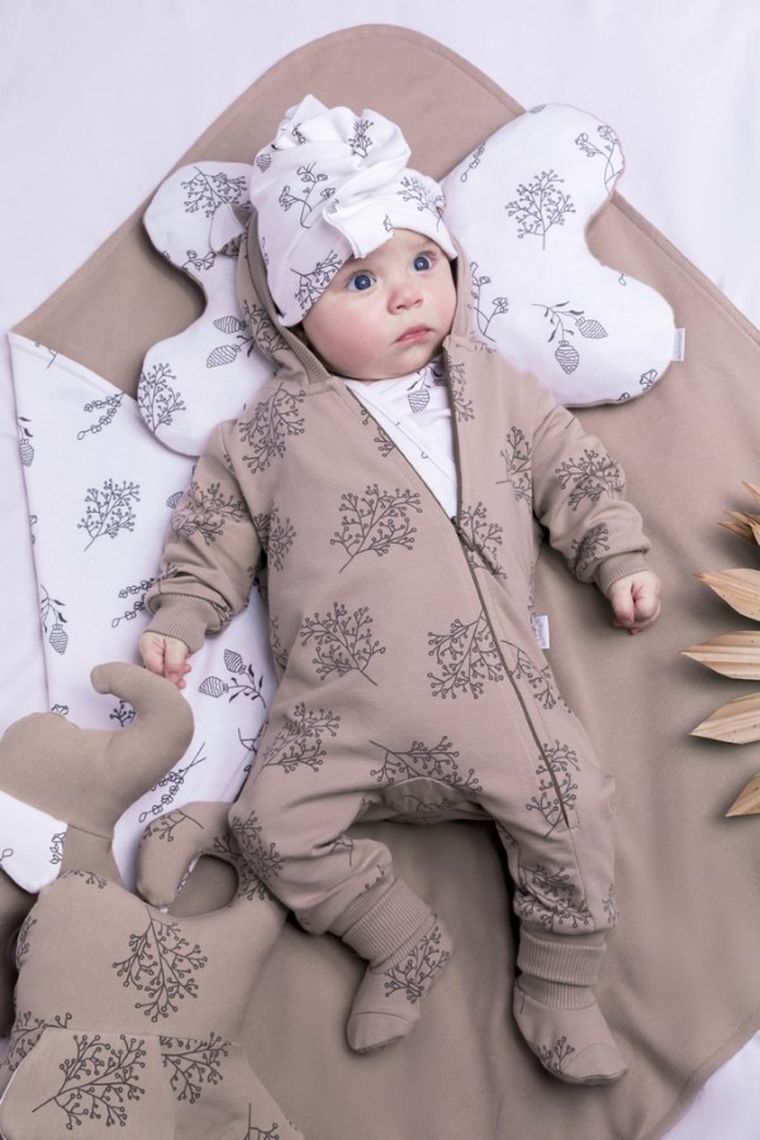 Czapka dziewczęca, ecru, Nicol