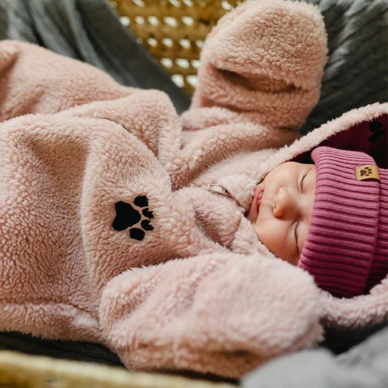 Czapka dziewczęca, różowa, Eevi