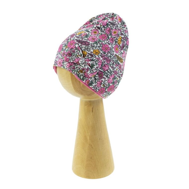 Czapka dziewczęca, różowa, Nicol