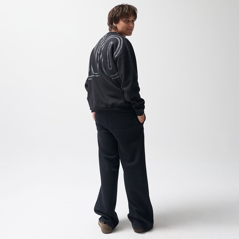 Czarna bluza oversize NOWEAR