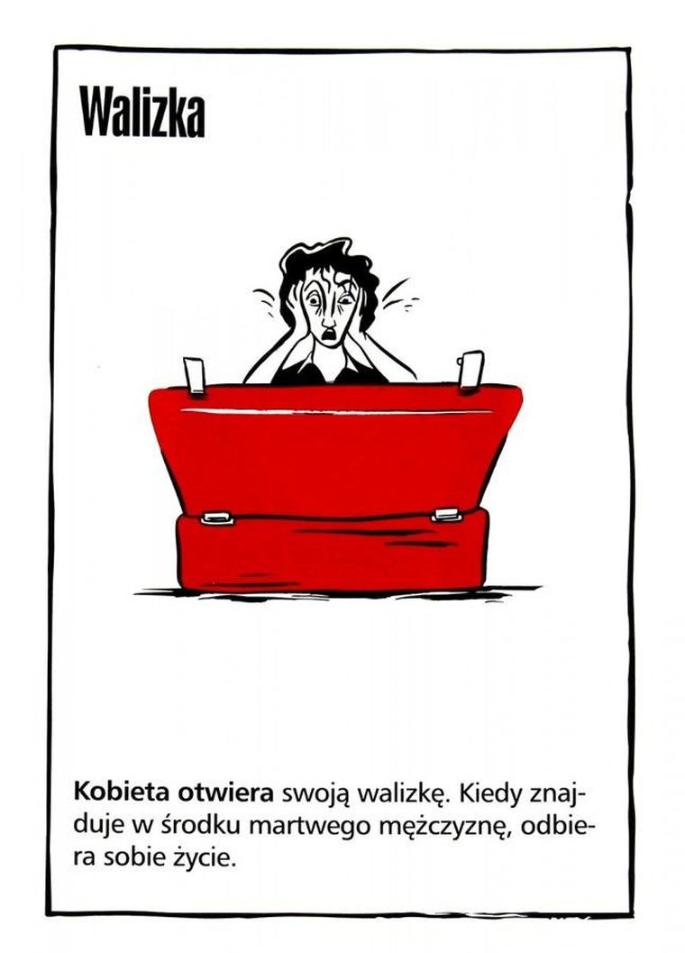 Czarne Historie, Nr 1, gra karciana