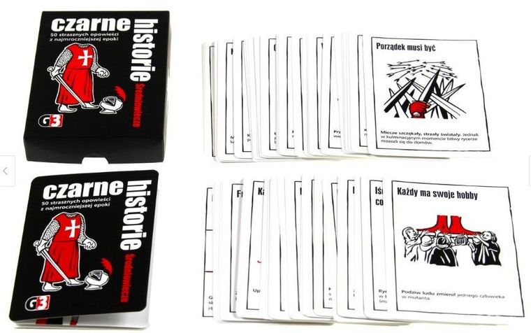 Czarne Historie, Średniowiecze, gra karciana