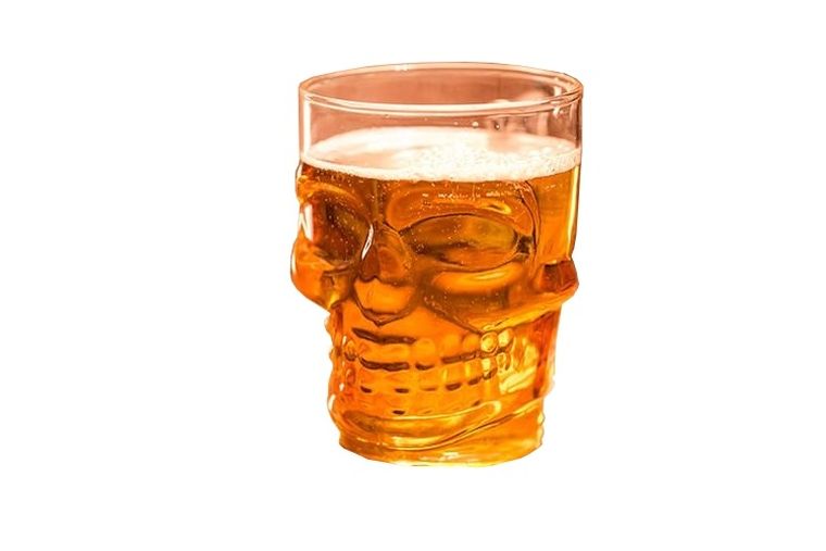 Czaszka, kufel do piwa, 550 ml