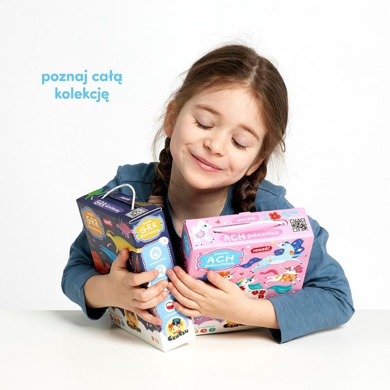 CzuCzu, Ach Jednorożce, puzzle, 60 elementów, 4+