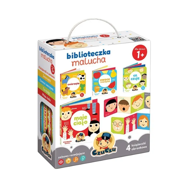 CzuCzu, Biblioteczka malucha, 4 książeczki obrazkowe