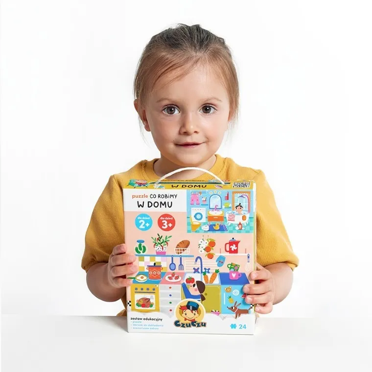 CzuCzu, Co robimy w domu, puzzle, 24 elementy