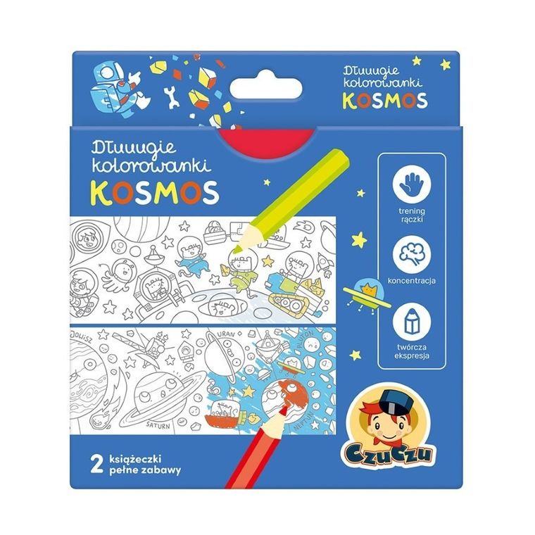 CzuCzu, Dłuuugie kolorowanki, Kosmos