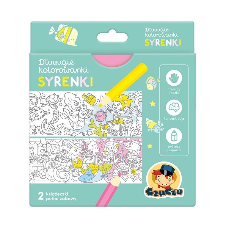 CzuCzu, Dłuuugie kolorowanki, Syrenki