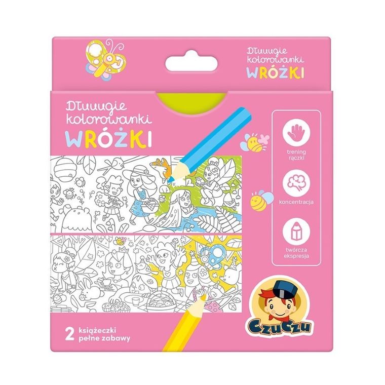 CzuCzu, Dłuuugie kolorowanki, Wróżki