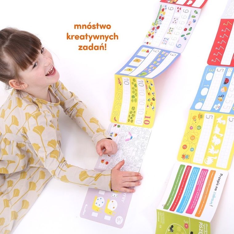 CzuCzu, Dłuuugie rysowanki, Piszę cyfry, 5+