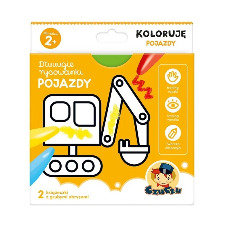 CzuCzu, Dłuuugie rysowanki, Pojazdy, 2+
