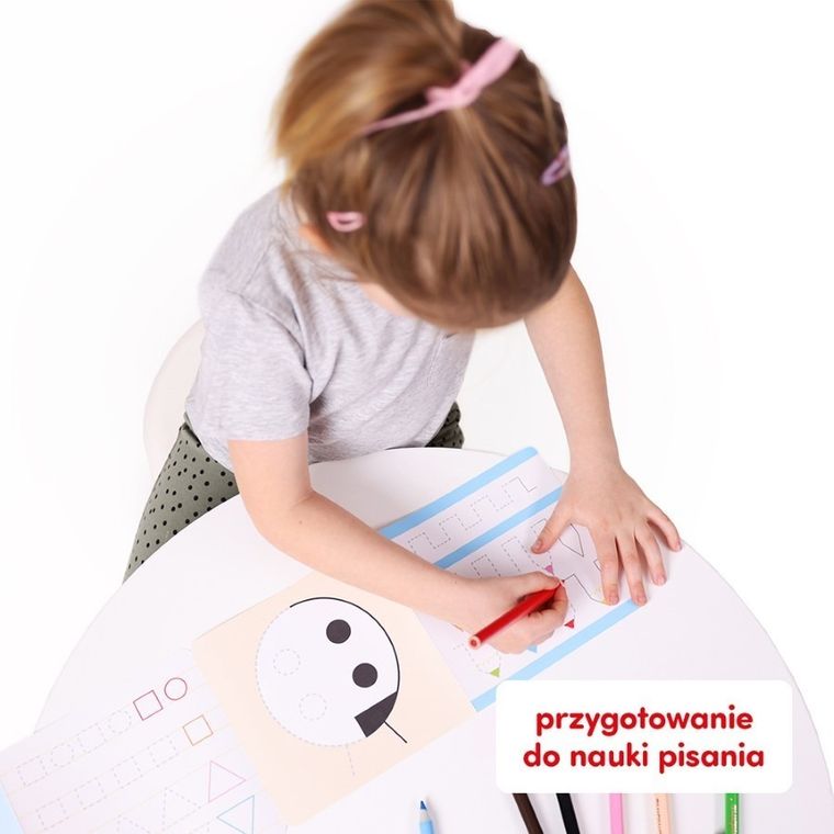 CzuCzu, Dłuuugie rysowanki, Szlaczki, łatwe, książeczka edukacyjna, 4+