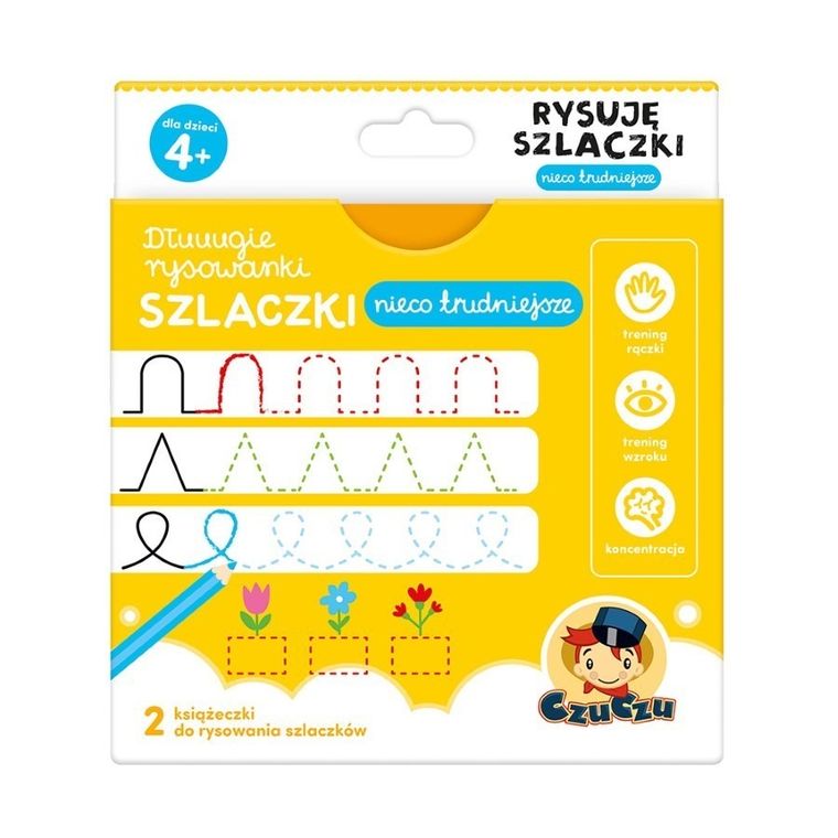 CzuCzu, Dłuuugie rysowanki, Szlaczki, nieco trudniejsze