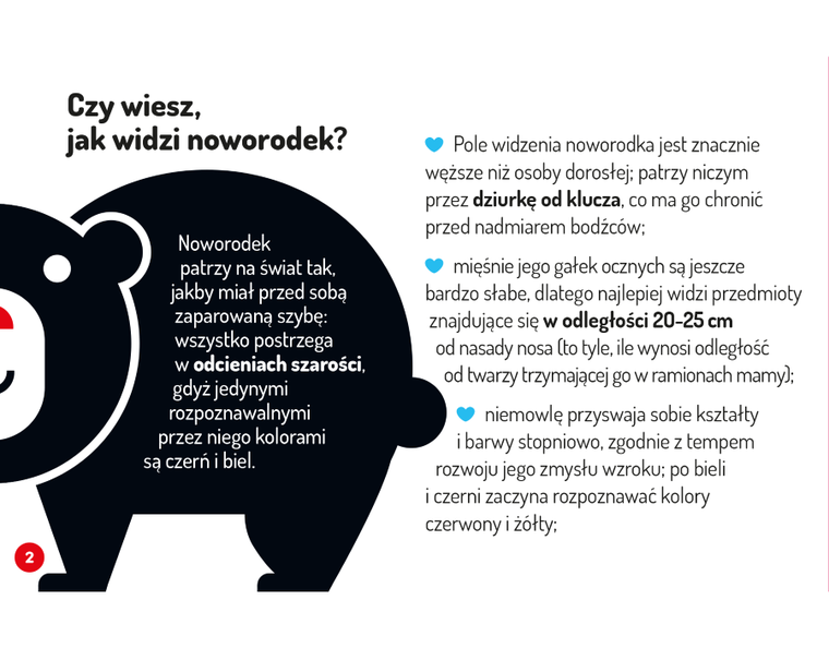 CzuCzu, Karty kontrastowe na kółeczku