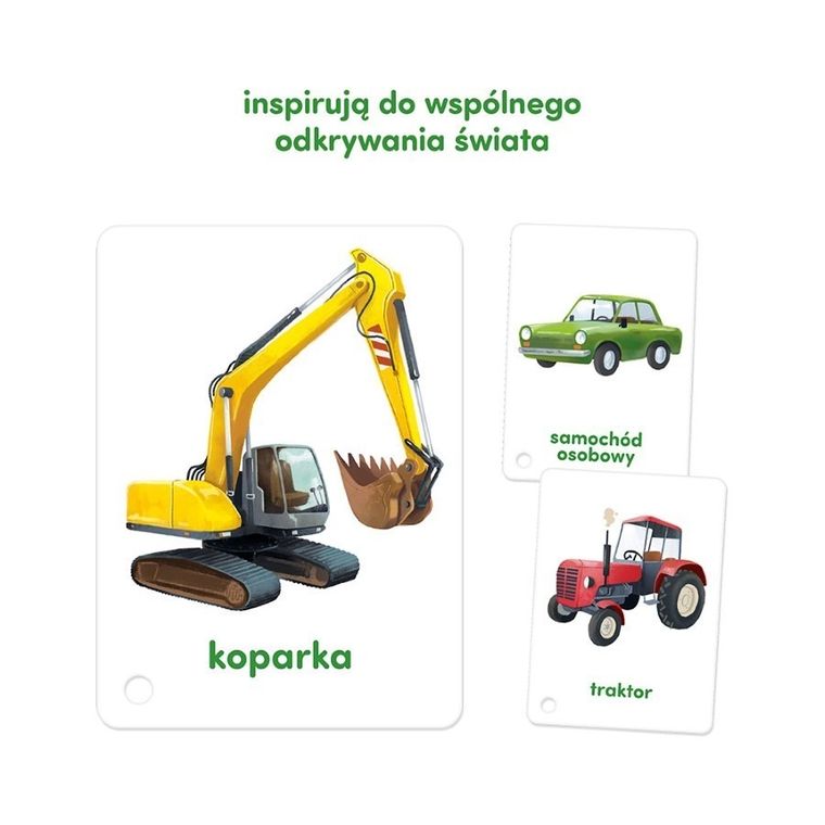 CzuCzu, Karty obrazkowe, Pojazdy