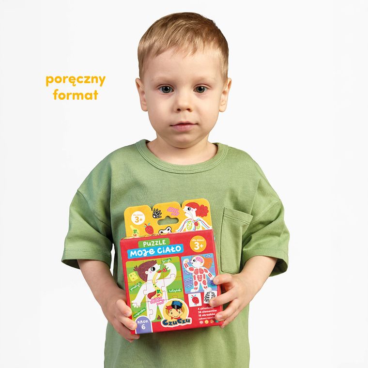 CzuCzu, Moje ciało, puzzle + gra