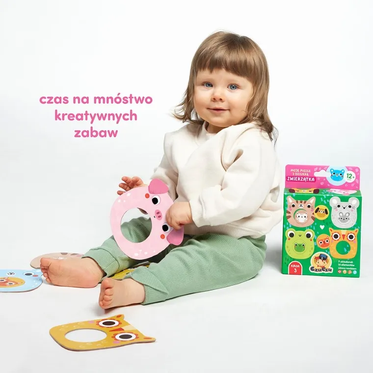CzuCzu, Moje puzzle z dziurką, Zwierzątka
