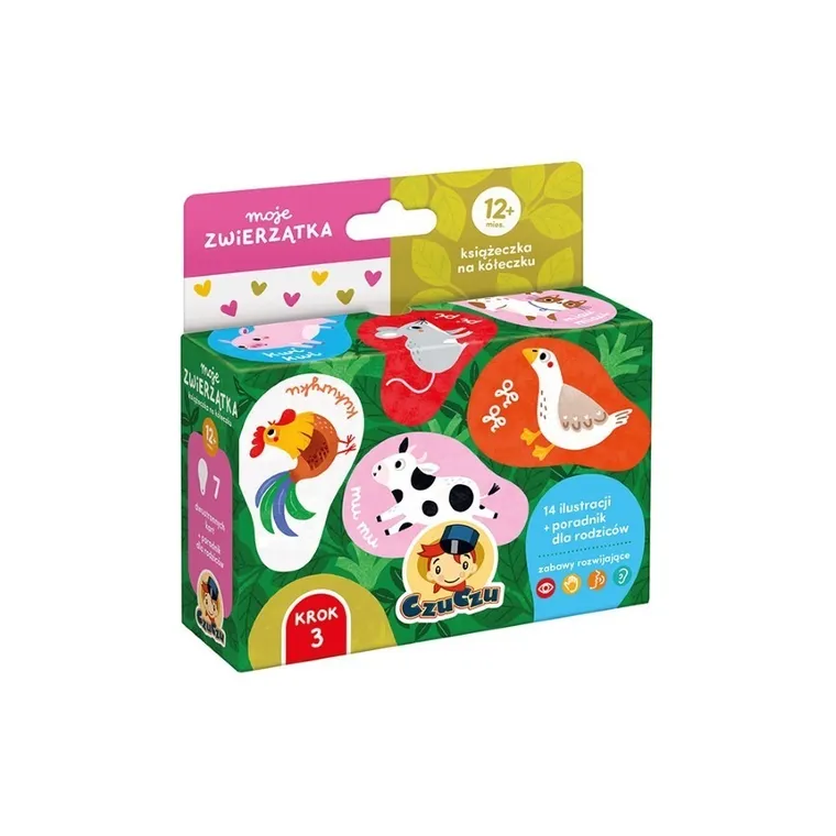 CzuCzu, Moje zwierzątka. Książeczka na kółeczku