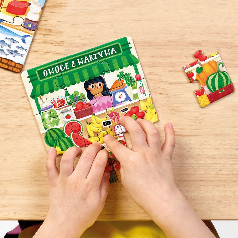 CzuCzu, Na zakupy, puzzle + gra