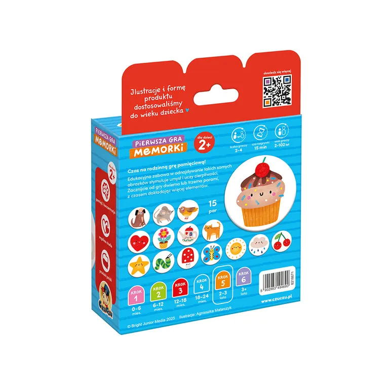 CzuCzu, Pierwsza gra, Memorki, memory, 2+