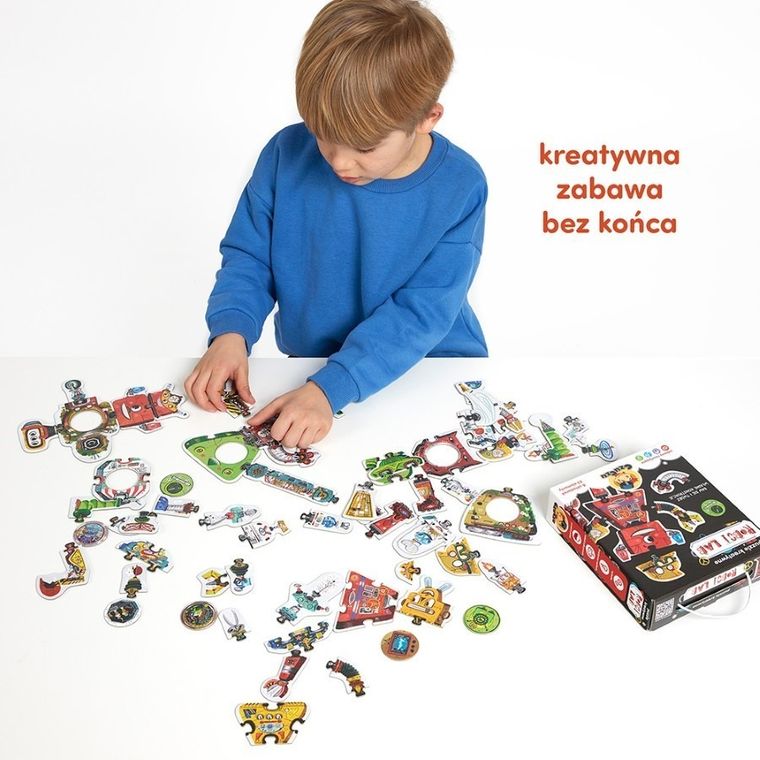 CzuCzu, Robot Lab, puzzle kreatywne