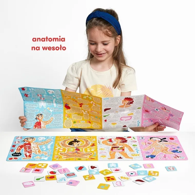 CzuCzu, Tak działa moje ciało, puzzle, 96 elementów