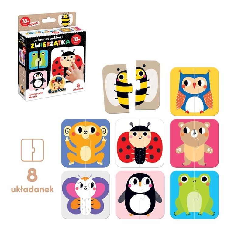CzuCzu, Układam połówki, Zwierzątka