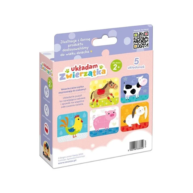 CzuCzu, Układam zwierzątka, puzzle