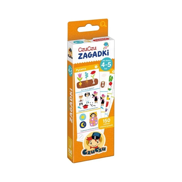 CzuCzu, Zagadki dla dzieci w wieku 4-5 lat