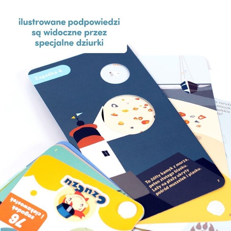 CzuCzu, Zagadki z dziurką dla dzieci