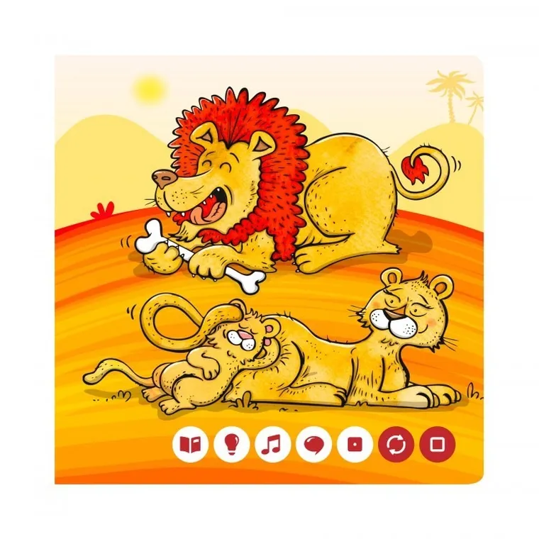 Czytaj z Albikiem. Mini książeczka. Dzikie zwierzęta