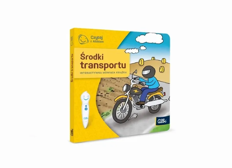 Czytaj z Albikiem. Mini książeczka. Środki transportu