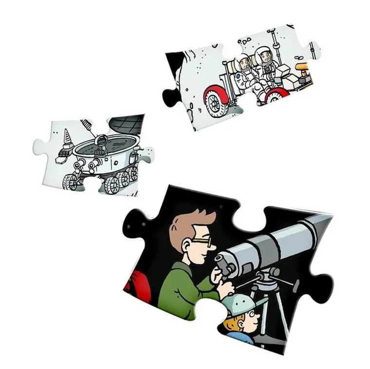 Czytaj z Albikiem. Wszechświat. Puzzle interaktywne