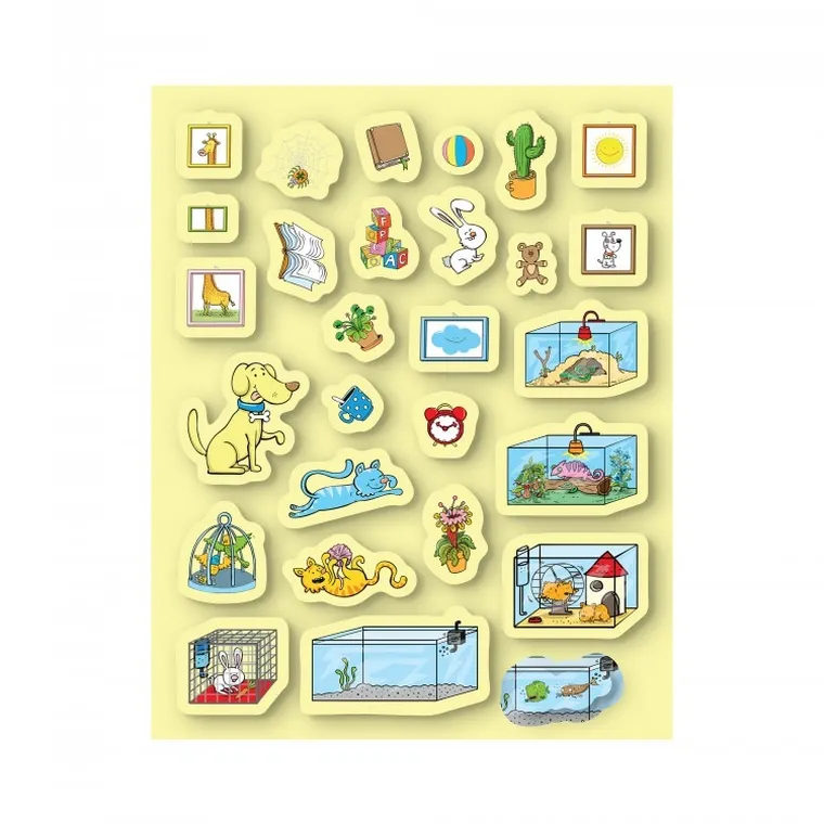 Czytaj z Albikiem. Zeszyt z naklejkami. Zwierzęta