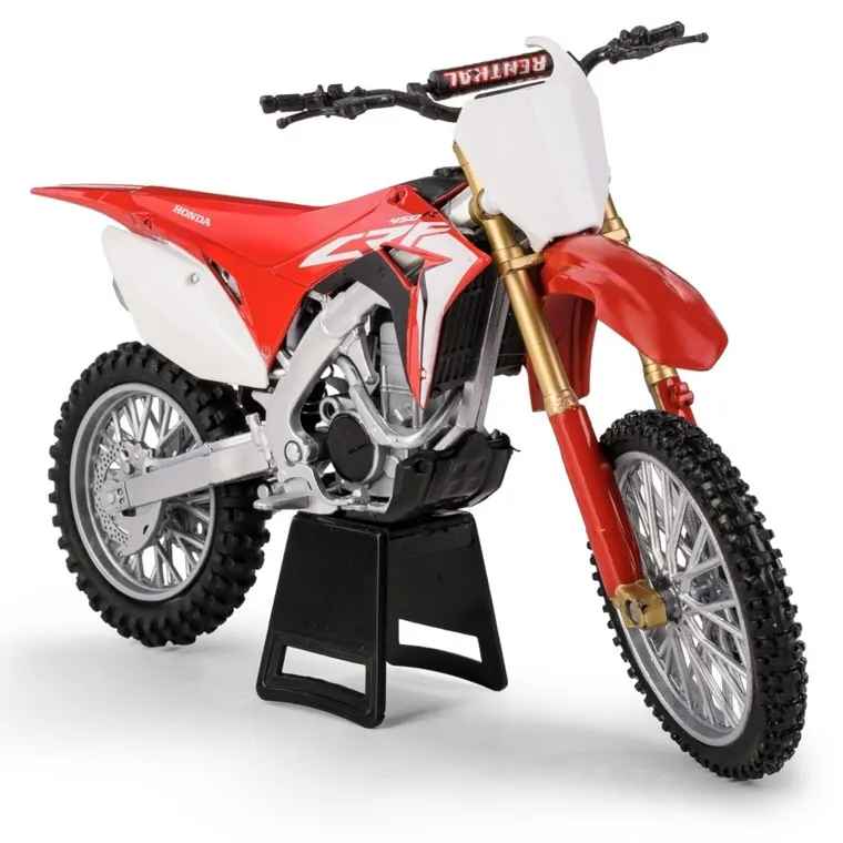 Daffi, Honda CRF450R 2018, motocykl, model metalowy, 1:12