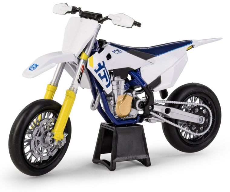 Daffi, Husqvarna FS450 2019, motocykl, model metalowy, 1:12