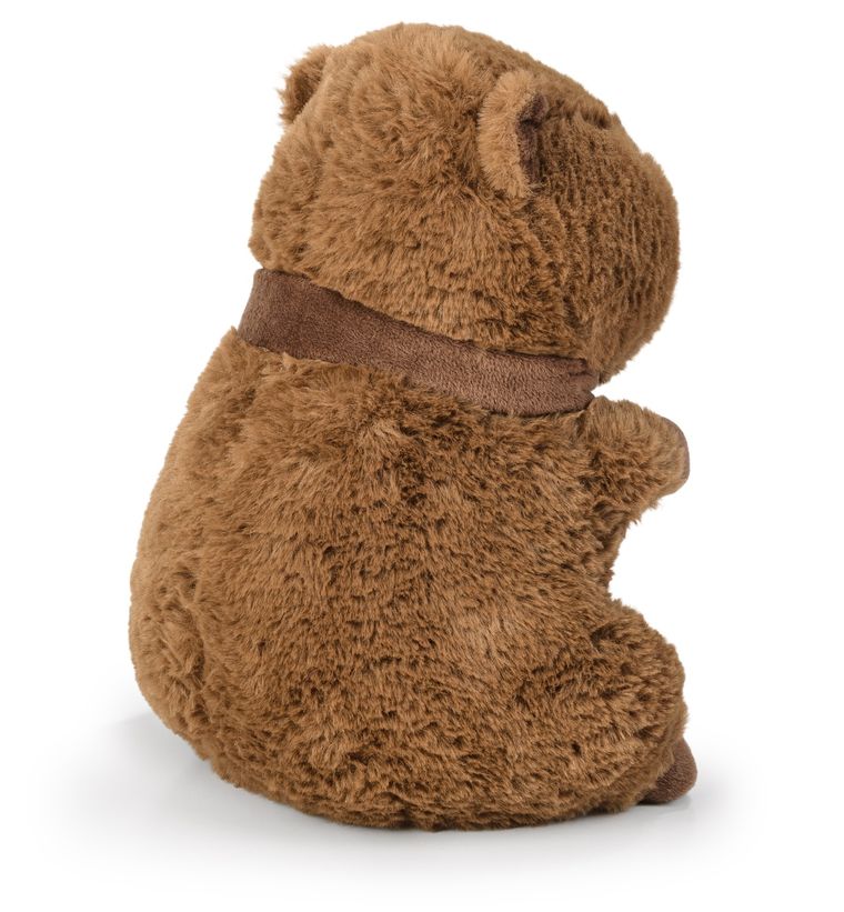 Daffi, Kapibara z brązowym szalikiem, maskotka, 27 cm
