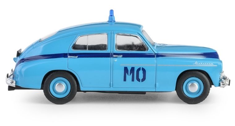 Daffi, Kolekcja Polskiej Motoryzacji, Warszawa M-20 MO, pojazd, model metalowy, 1:43