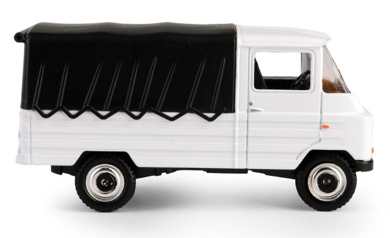 Daffi, Kolekcja Polskiej Motoryzacji, Żuk, pojazd, model metalowy, biały, 1:43