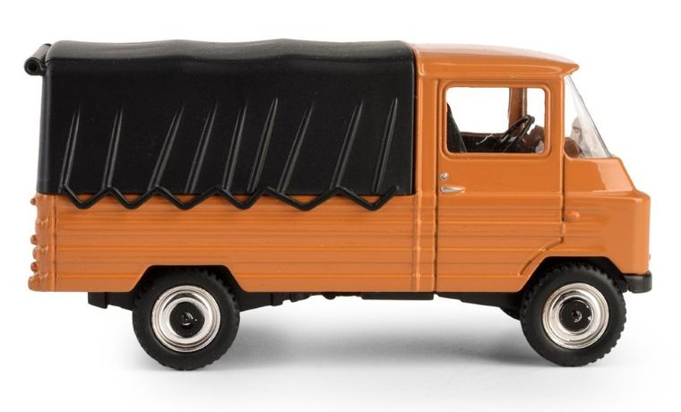 Daffi, Kolekcja Polskiej Motoryzacji, Żuk, pojazd, model metalowy, brązowy, 1:43