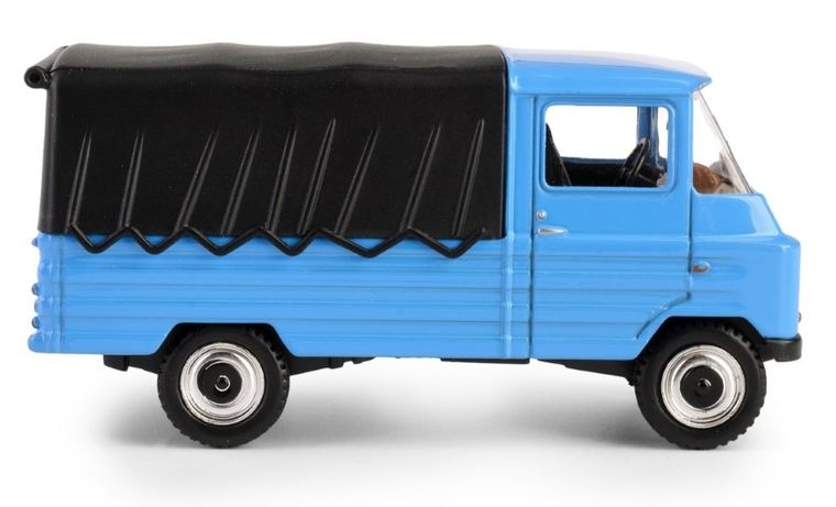 Daffi, Kolekcja Polskiej Motoryzacji, Żuk, pojazd, model metalowy, niebieski, 1:43